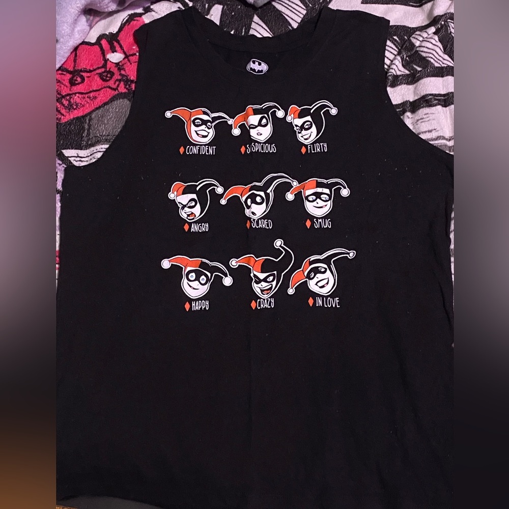 Harley Quinn muscle top